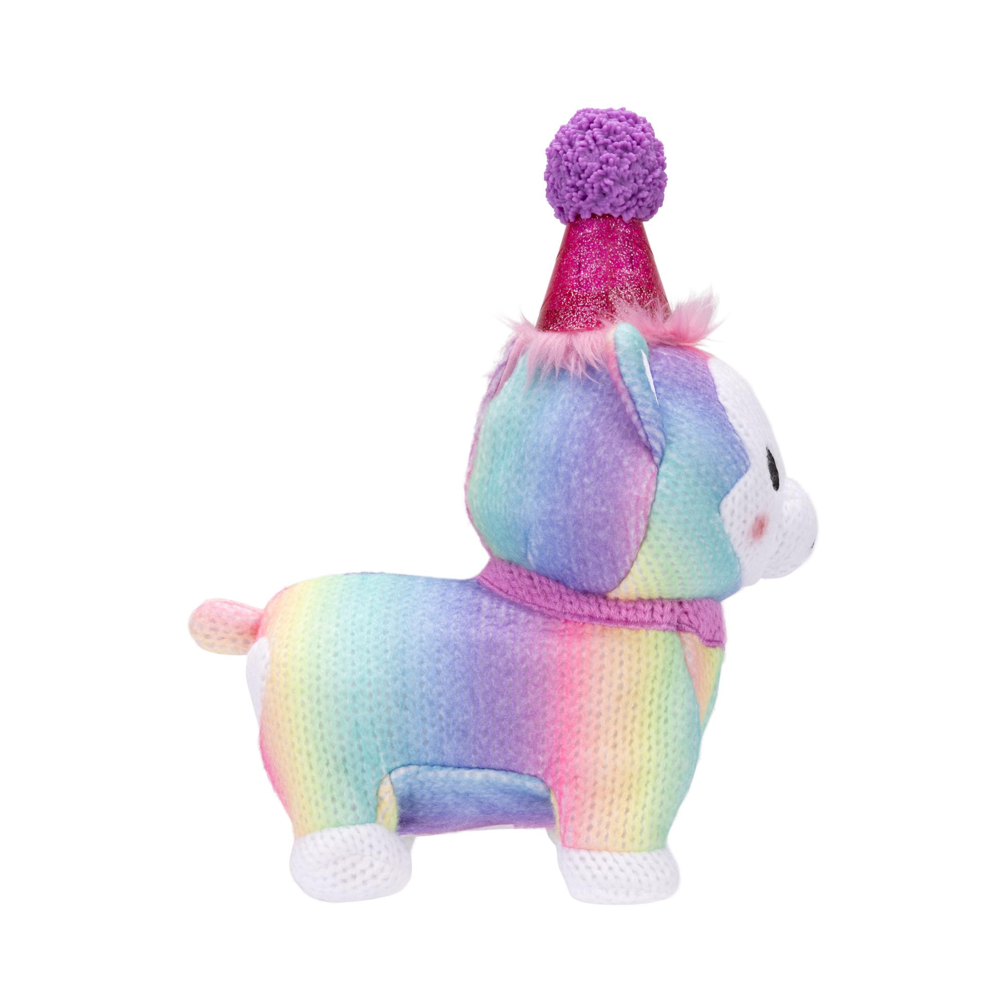 mellojoy us限定　シークレット　わんこ　いぬ　虹色　カラフル Amazon.com: Ami Amis Rainbow Party Pal Ultimate Festive Fun Plush